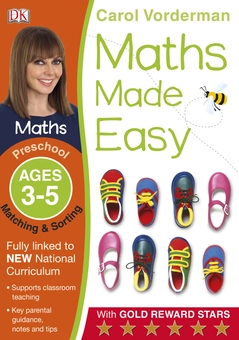 Бумажная книга «Maths Made Easy Matching and Sorting Ages 3-5 Preschool», автор Кэрол Вордерман - фото №1 - миниатюра