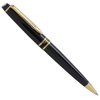 «Кулькова ручка Waterman Expert Lacquer Black GT (20 021)», бренду Waterman - фото №1 - мініатюра
