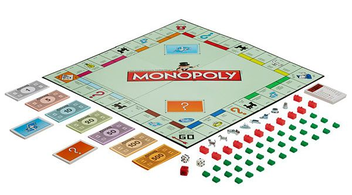  «Настольная игра Hasbro Монополия обновленная (9E75)», бренда Hasbro - фото №3 - миниатюра