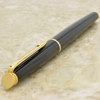  «Перьевая ручка Waterman Hemisphere Black GT (12 053)», бренда Waterman - фото №4 - миниатюра
