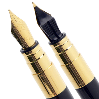  «Перьевая ручка Waterman Perspective Black GT (11 400)», бренда Waterman - фото №3 - миниатюра