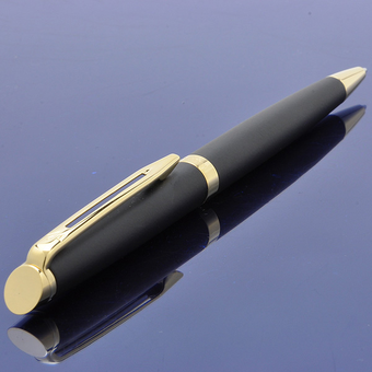  «Шариковая ручка Waterman Hemisphere Matt Black GT (22 003)», бренда Waterman - фото №2 - миниатюра