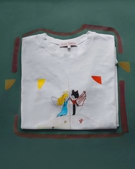 «Реглан женский Handcrafts by orphans Ангелы М», бренда Handcrafts by Orphans - фото №2 - миниатюра