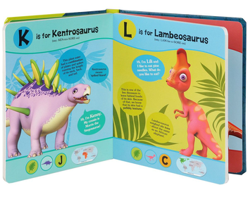 Бумажная книга «Dinosaur Train. Dinosaur A to Z» - фото №2 - миниатюра