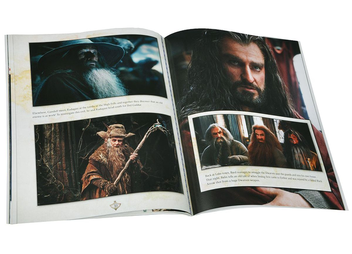Бумажная книга «The Hobbit. The Desolation of Smaug: The Movie Storybook», автор Пэдди Кемпшелл - фото №3 - миниатюра