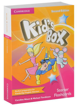 Бумажная книга «Kid's Box Starter Flashcards (Pack of 78)», авторов Кэролайн Никсон, Майкл Томлинсон - фото №1 - миниатюра