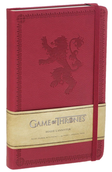 Бумажная книга «Game of Thrones. House Lannister. Hardcover Ruled Journal» - фото №1 - миниатюра