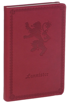 Бумажная книга «Game of Thrones. House Lannister. Hardcover Ruled Journal» - фото №2 - миниатюра