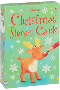 Бумажная книга «Christmas Stencil Cards» - фото №1 - миниатюра