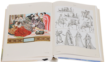 Бумажная книга «The Costume History», автор Огюст Расине - фото №2 - миниатюра