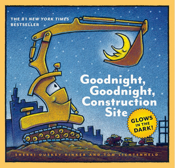 Бумажная книга «Goodnight, Goodnight, Construction Site», автор Шерри Даски Ринкер - фото №1 - миниатюра