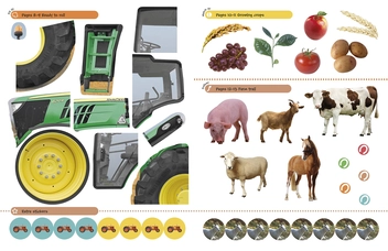 Бумажная книга «Farm Ultimate Sticker Book» - фото №5 - миниатюра
