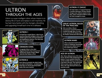 Бумажная книга «Marvel: Avengers Battle Against Ultron» - фото №2 - миниатюра