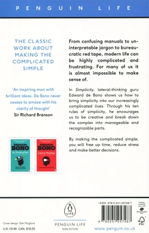 Паперова книга «Simplicity», автор Едвард де Боно - фото №2 - мініатюра