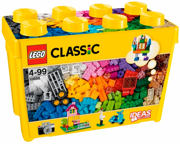 «Конструктор LEGO Classic Набір для творчості великого розміру (10698)», бренду LEGO - фото №1 - мініатюра