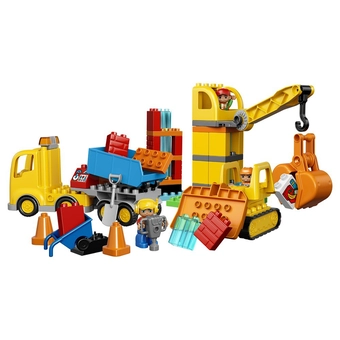  «Конструктор LEGO DUPLO Великий будмайданчик (10813)», бренду LEGO - фото №4 - мініатюра