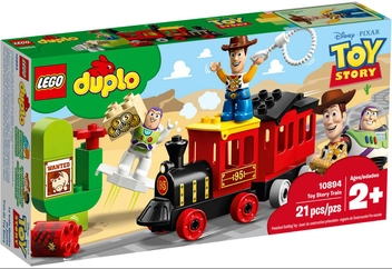  «Конструктор LEGO DUPLO История игрушек Поезд 21 деталь (10894)», бренда LEGO - фото №1 - миниатюра