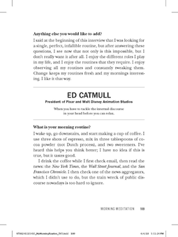 Паперова книга «My Morning Routine. How Successful People Start Every Day Inspired», авторів Бенджамін Сполл, Майкл Ксандер - фото №7 - мініатюра