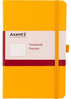  «Книга записная Axent Partner A5- Желтая (8201-08-a)», бренда Axent - фото №1 - миниатюра