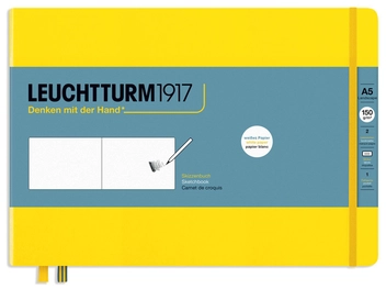«Скетчбук Leuchtturm1917 Medium Landscape Лимонный (362368)», бренда Leuchtturm1917 - фото №1 - миниатюра