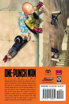 Бумажная книга «One-Punch Man. Volume 2», автор One - фото №3 - миниатюра