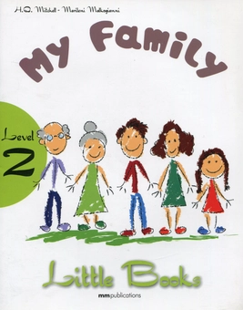 Паперова книга «Little books. Level 2. My Family (+ CD)», авторів Естер Войджицкі, Марілені Малкогіанні - фото №1 - мініатюра