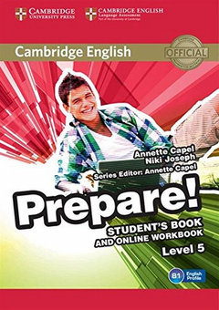 Паперова книга «Cambridge English Prepare! Level 5. Student's Book and Online Workbook», авторів Аннет Капель, Нікі Джозеф - фото №1 - мініатюра