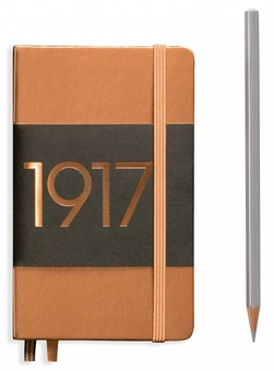  «Карманная записная книжка Leuchtturm1917 Чистые листы Медная (355516)», бренда Leuchtturm1917 - фото №1 - миниатюра