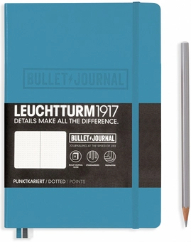  «Блокнот Leuchtturm1917 Bullet Journal в точку холодный синий (357675)», бренда Leuchtturm1917 - фото №1 - миниатюра