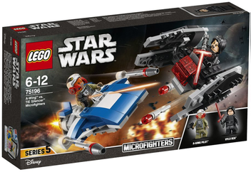 «Конструктор LEGO Star Wars Винищувач типу A проти безшумного винищувача СІД 188 деталей (75196)», бренду LEGO - фото №1 - мініатюра
