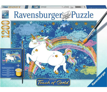 «Пазл Ravensburger Единорог и радуга 1200 элементов (RSV-199327)», бренда Ravensburger - фото №1 - миниатюра