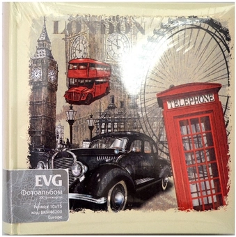 «Фотоальбом EVG 10x15x200 Europe (BKM46200 Europe)», бренда EVG - фото №1 - миниатюра