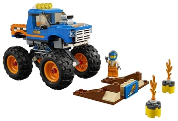  «Конструктор LEGO City Грузовик-монстр 192 детали (60180)», бренда LEGO - фото №2 - миниатюра