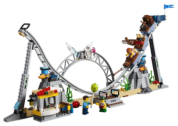  «Конструктор LEGO Creator Аттракцион Пиратские горки 923 детали (31084) », бренда LEGO - фото №3 - миниатюра