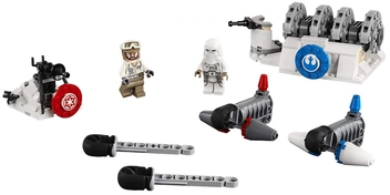  «Конструктор LEGO Star Wars Руйнування генераторів на Хоті 235 деталей (75239)», бренду LEGO - фото №2 - мініатюра