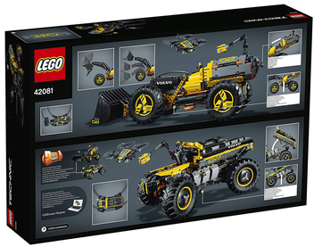  «Конструктор LEGO Technic Volvo колісний навантажувач ZEUX 1167 деталей (42081)», бренду LEGO - фото №2 - мініатюра