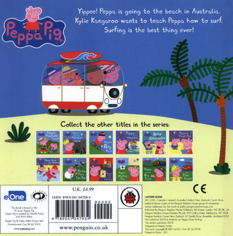 Бумажная книга «Peppa at the Beach» - фото №2 - миниатюра