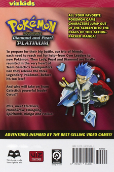 Бумажная книга «Pokemon Adventures. Diamond & Pearl/Platinum. Volume 8», автор Хидэнори Кусака - фото №2 - миниатюра