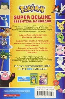 Паперова книга «Pokemon. Super Deluxe Essential Handbook» - фото №2 - мініатюра