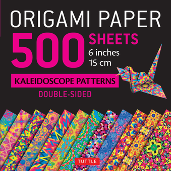 Бумажная книга «Origami Paper. 500 Sheets. Kaleidoscope Patterns. 15 cm» - фото №1 - миниатюра