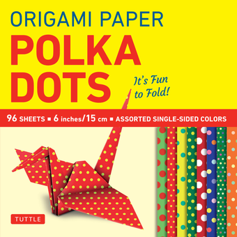 Бумажная книга «Origami Paper. Polka Dots. 96 Sheets» - фото №1 - миниатюра