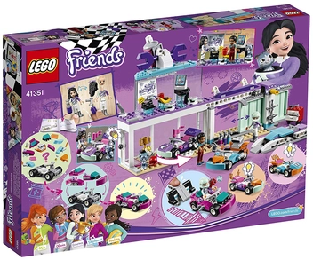  «Конструктор LEGO Friends Майстерня по тюнінгу автомобілів 413 деталей (41351)», бренду LEGO - фото №4 - мініатюра