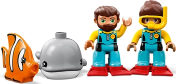  «Конструктор LEGO DUPLO Путешествие субмарины 24 детали (10910)», бренда LEGO - фото №4 - миниатюра