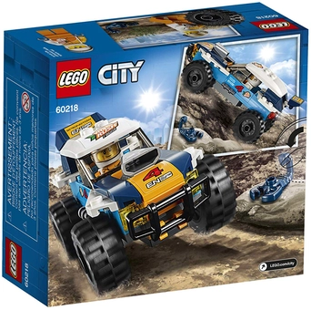  «Конструктор LEGO City Участник гонки в пустыне 75 деталей (60218)», бренда LEGO - фото №4 - миниатюра