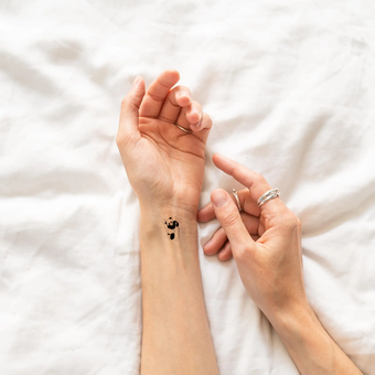  «Тимчасове тату Tattooshka Міні панди (HC-022)», бренда Tattooshka - фото №3 - миниатюра