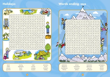 Бумажная книга «Spelling Word Searches Ages 7-9» - фото №4 - миниатюра