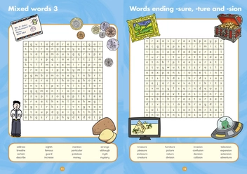 Бумажная книга «Spelling Word Searches Ages 7-9» - фото №3 - миниатюра