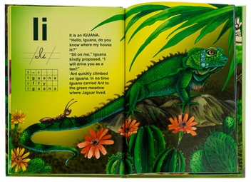 Бумажная книга «ABC. Ant's adventures. 4D посібник з доповненою реальністю і звуком», авторов Елена Карпина, Надя Кушнир, Ольга Казанская - фото №5 - миниатюра