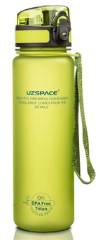  «Дитяча пляшка для води Uzspace 500 мл зелена (3026green)», бренду Uzspace - фото №1 - мініатюра