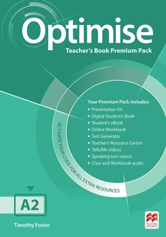 Бумажная книга «Optimise A2 Teacher's Book Premium Pack», авторов Стив Тейлор-Ноулз, Малкольм Манн - фото №1 - миниатюра